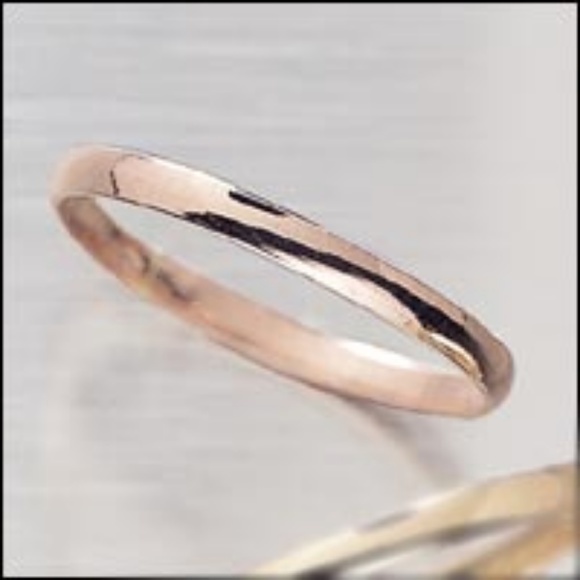 Cleo's Unique Accessories Jewelry - 14K Rose Gold Band (2mm)